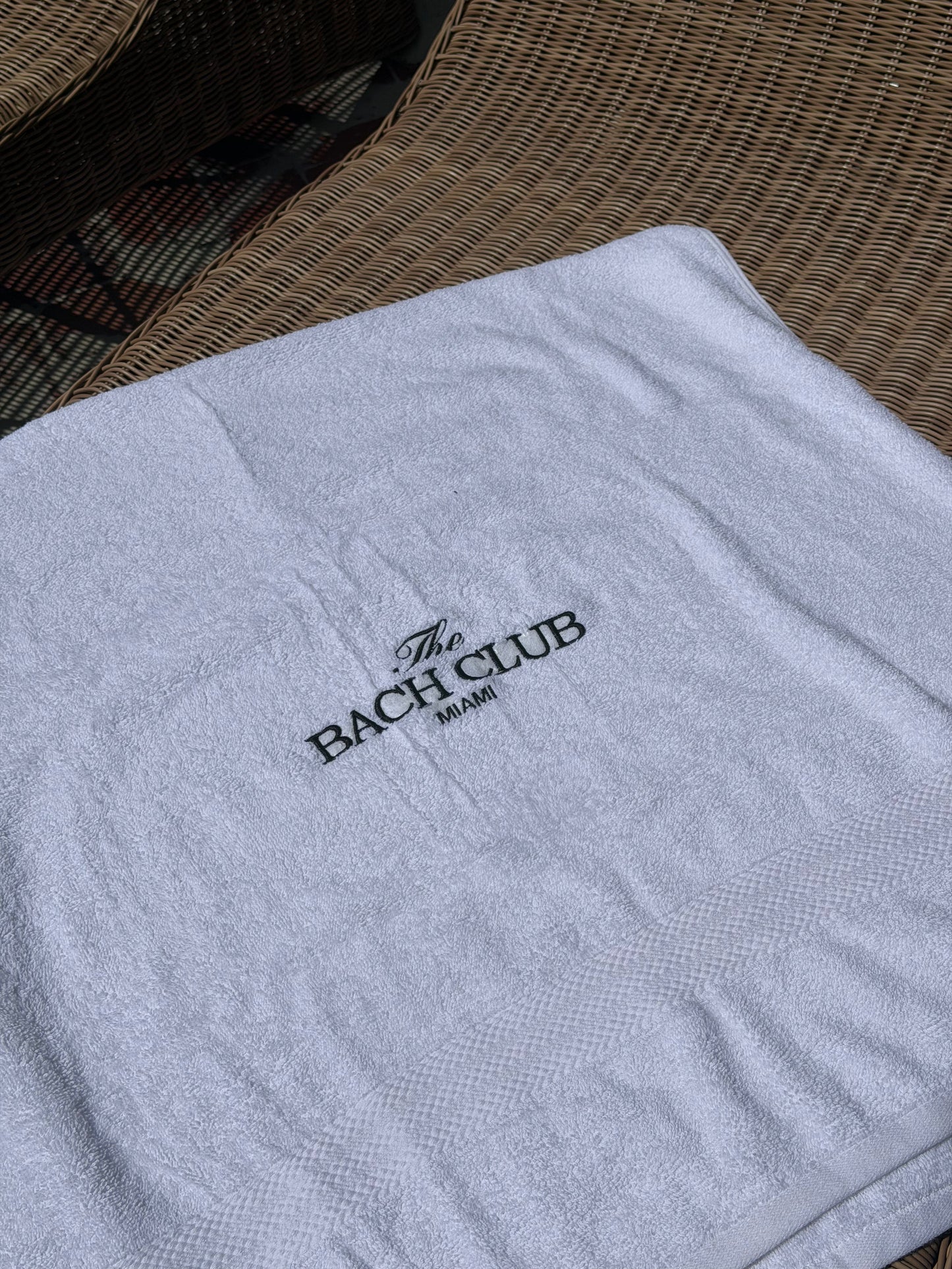 Custom “Bach Club” Towel