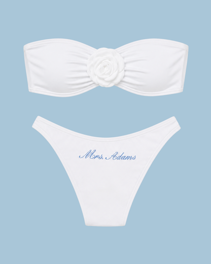 The Rosette Bride Bikini