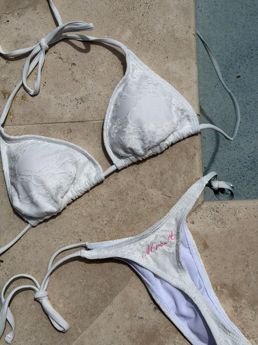The Mrs. Lace Thong Set