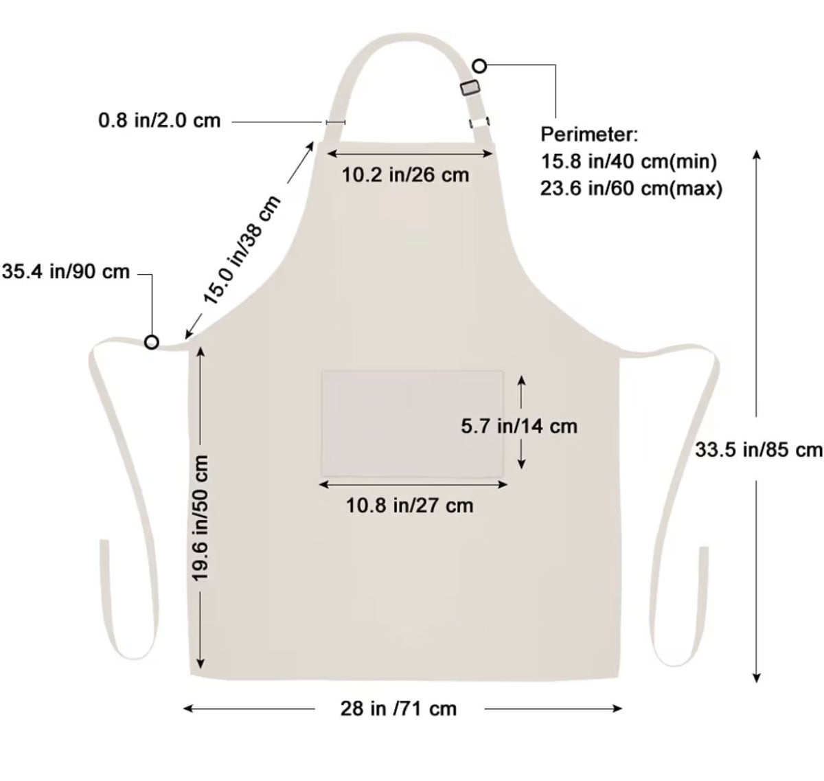 Wedding Server Aprons