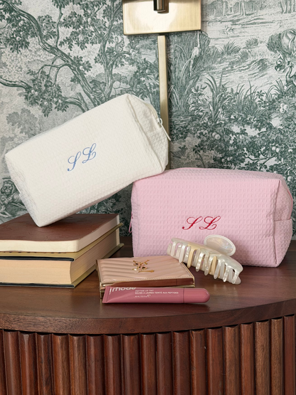 Custom Embroidered Toiletry Bag