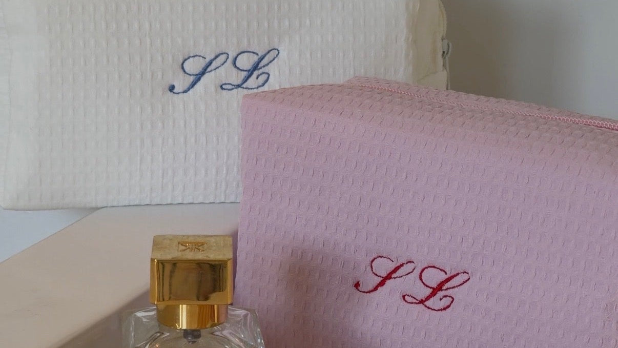 Custom Embroidered Toiletry Bag