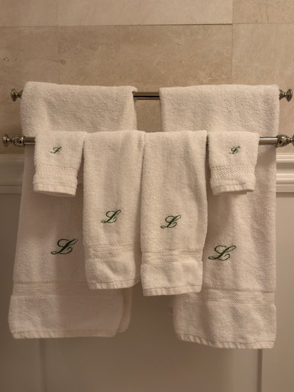 Custom Monogram 6-Piece Towel Set