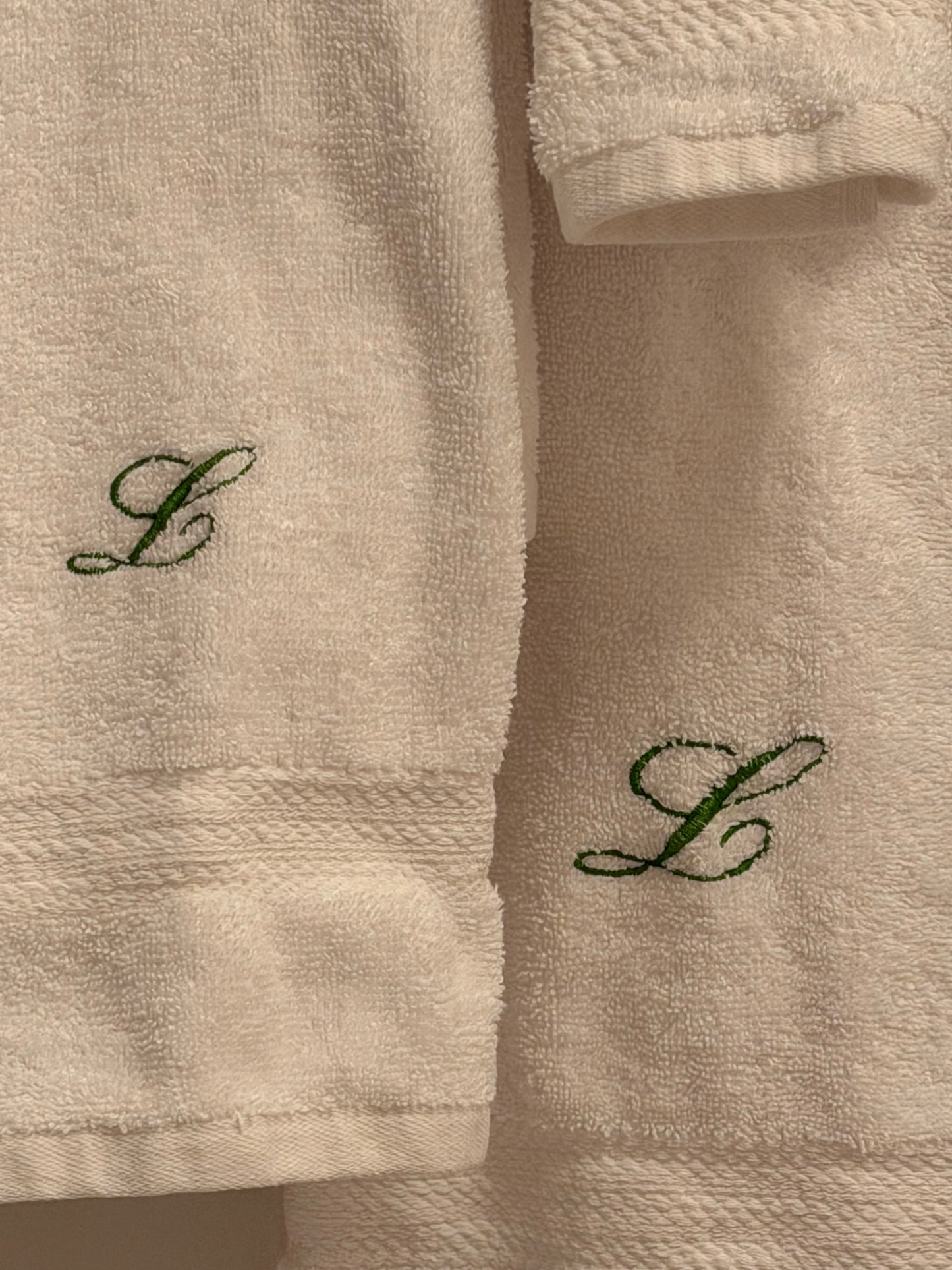 Custom Monogram 6-Piece Towel Set